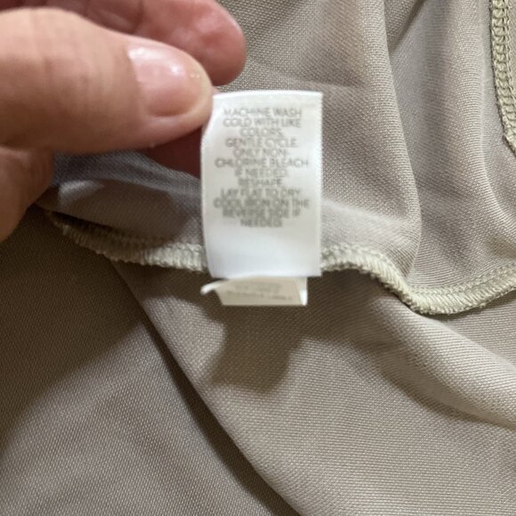 J Jill Womens 4X Top Sand Washed Dolman Sleeve Tan Blouse Tunic Top Lagenlook - Picture 10 of 10